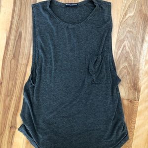 Brandy Melville Long Sleeveless shirt